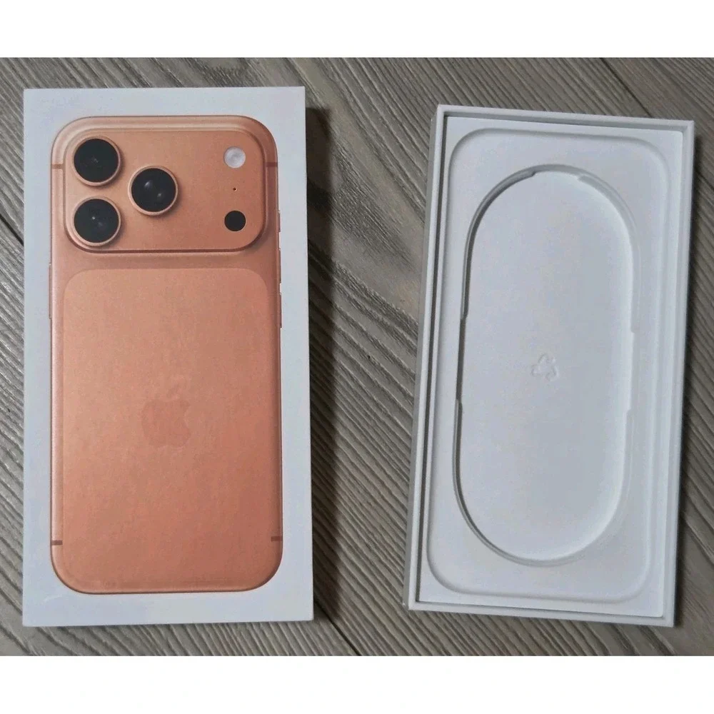 Original Apple Empty Box For iPhone 17 Pro Cosmic Orange‎ 256gb (No accessories)